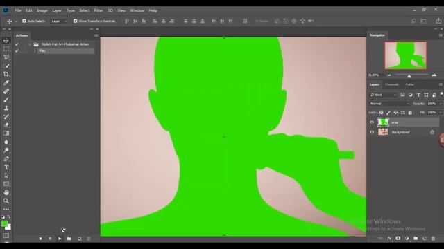 Stylish Pop Art Photoshop Action смотреть онлайн