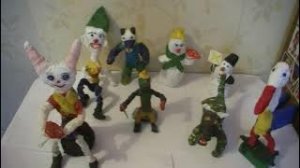 Игрушки из ваты