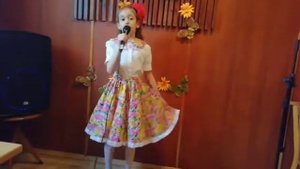 Пестрый колпачок.Песня Г,Струве,слова Н.Соловьевой.Исполняет Дрынова Дарья