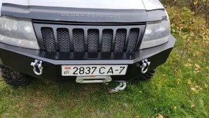 Силовой бампер на Джип Чероки WJ / Metal bumper Jeep Cherokee WJ