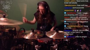 The Black Dahlia Murder - "Everything Went Black" (Live Drum Cover)
