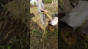 Самодельный мульчер для ботвы картошки и травы