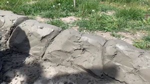 Как оформить декоративным камнем бордюр дорожки из Арт бетона