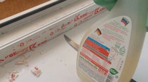 Как снять старую плёнку с пластиковых окон