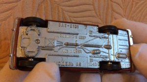 Автообзор ВАЗ ваз 2101 сделано в СССР vaz2101 Lada 1/43