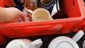 СНОВа ИДЁм на БАРАХОЛКУ в ГЕРМАНИИ! БЛОШИНЫЙ рынок ждёт нас! ФАРФОР, ВИНТАЖные вещи! С ОЛЕй РетрО