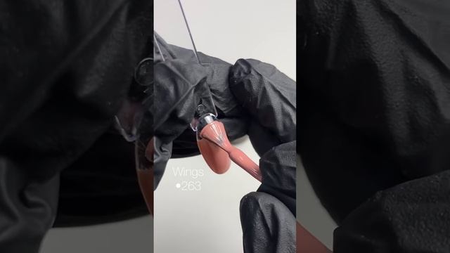 Гель лак Wings 263/ плотность нанесения #gelnails смотреть онлайн