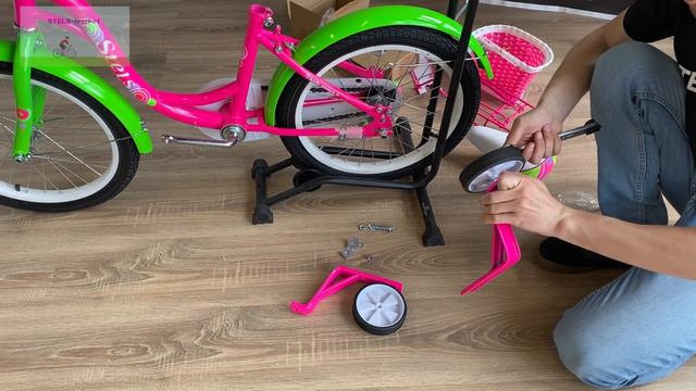 Как собрать детский велосипед из коробки STELS Jolly 18". Пошаговая видео - инструкция смотреть онлайн