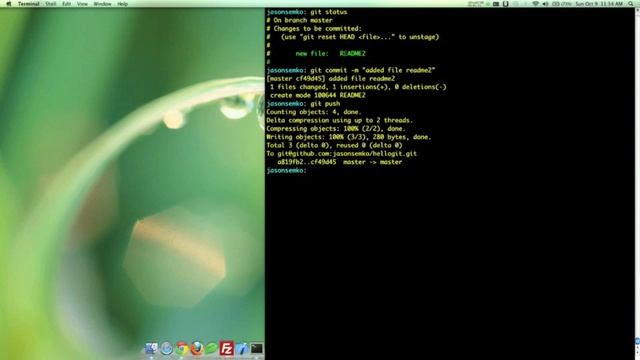 How to use Git - Git Video Tutorial - Part 3 (The basic file flow, rm, add, commit, gitignore) смотреть онлайн