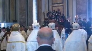 Перезахоронение Вдовствующей Императрицы Марии Федоровны - 28. 09.2006 г. - Исаакиевский собор \вно