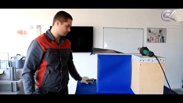 Инструкция по монтажу примыкания к парапету из цветной мембраны от инженера Службы Качества смотреть онлайн