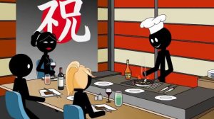 Stickman mentalist. Kill the chef (remake)