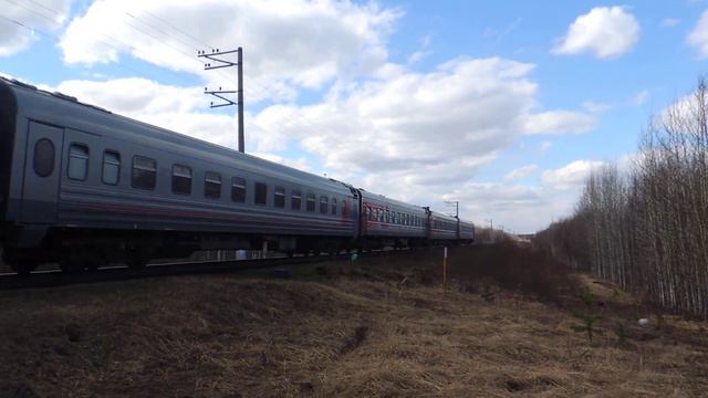 ТЭП70У-020 со скорым поездом №148Ж Астрахань — Нижневартовск. смотреть онлайн