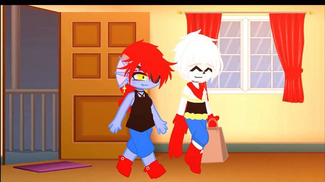 | Could you wear those clothes? | Version 1 and version 2 | My Undertale AU | смотреть онлайн