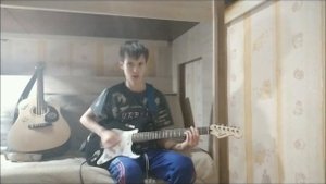 Лёгкие русские рифы на электрогитаре