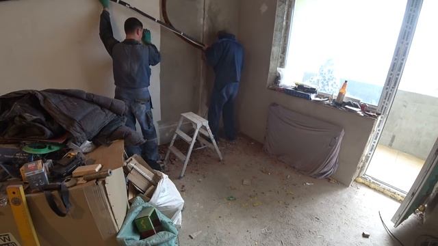 Установили кондиционеры!Гравер DEKO! Упаковаться на 20к инструментом!Установка откоса и подоконника смотреть онлайн