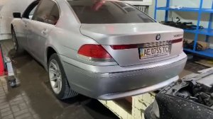 Активный стабилизатор BMW e65 (прокачка)