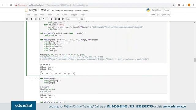 Functions and OOP in Python |  Functions in Python | Edureka | Python Rewind - 4