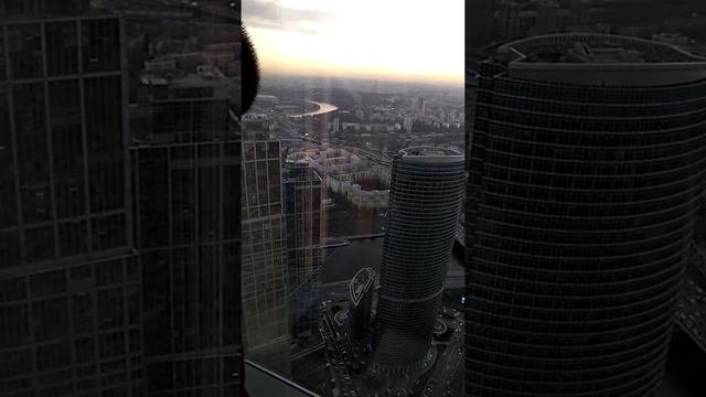 Москва Сити,смотровая площадка,башня Федерация,374 метра,95 этажей,самая высокая башня в Европе.