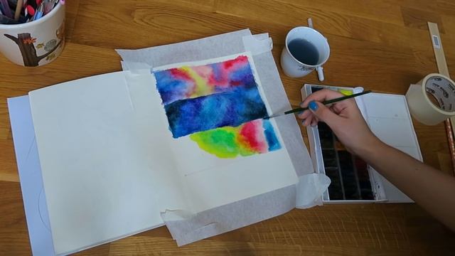 Урок Рисования Акварелью: КАК НАРИСОВАТЬ КОСМОС? // Как Научиться Рисовать? смотреть онлайн