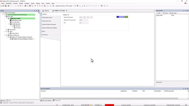 Modbus TCP in CODESYS 3.5 - PFC als Master und Feldbuskoppler als Slave [DE] смотреть онлайн