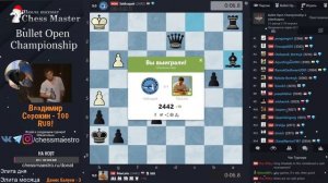 Bullet open championsip | Играю в пулю на chess.com