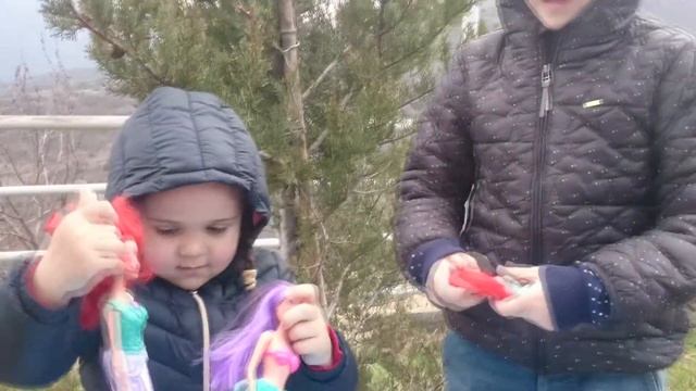 Распаковка Дисней Ариель Русалочки Близнецы Принцесса Стефи