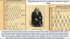 Урок 8. Открытие Периодического закона