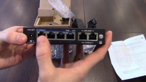 Обзор и распаковка коммутатора CMD-SW104-POE