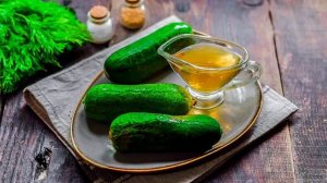 Огурцы с яблочным соком на зиму