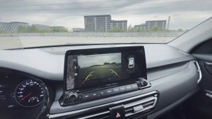 Камера переднего вида на штатный монитор Kia Seltos