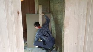 Обшиваю душевую гипсокартоном