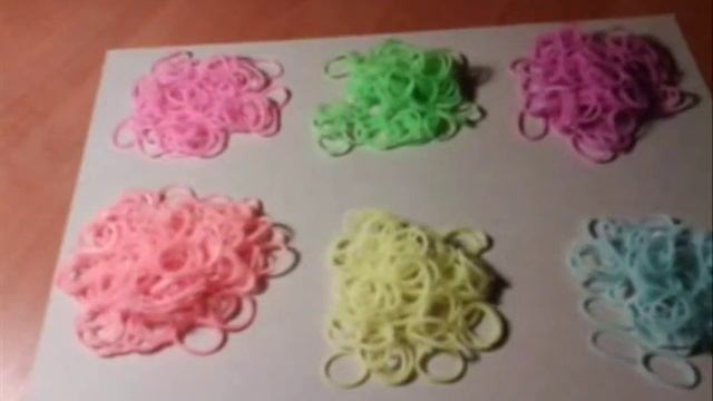 Обзор резинок СВЕТЯЩИХСЯ в темноте смотреть онлайн