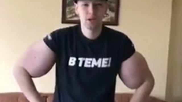 Выставка! Я ёпа мать мужик! Кирилл Терешин. Руки Базуки. Синтоловый качёк! Халк.Бицули фрик. Бой смотреть онлайн