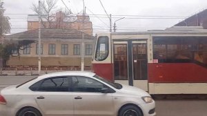 Тульский автобус. Поездка на автобусе НефАЗ-5299-30-51 №715 Р 365 СК 71 по маршруту №24. 14.10.2023