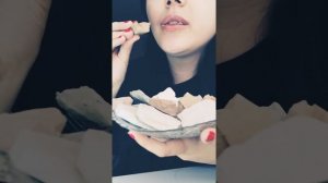 ASMR/MUKBANG/Хруст/Голубая узбечка, розовая, Астана идеал, Кембрийская, Туркестан сливки