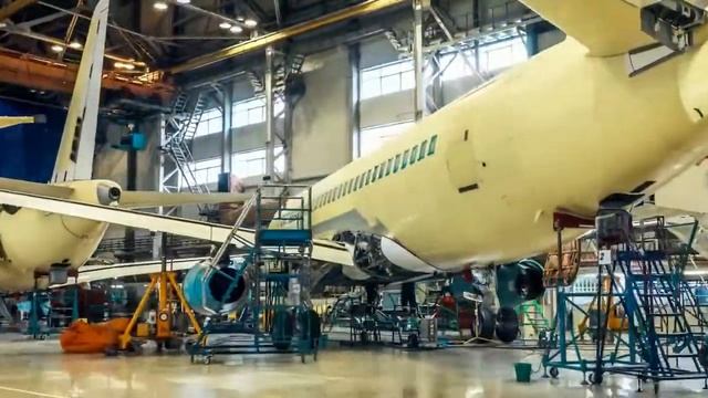 Sukhoi Superjet 100 Production Сухой Суперджет 100 Производство смотреть онлайн