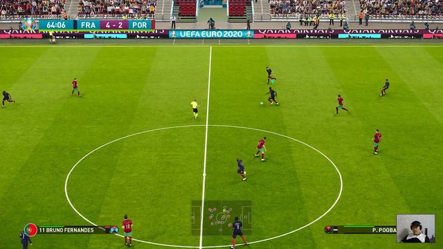 FINAL UEFA EURO 2020 - FRANCE vs PORTUGAL - PES 2021 - Full Match & All Goals - EURO 2021 смотреть онлайн