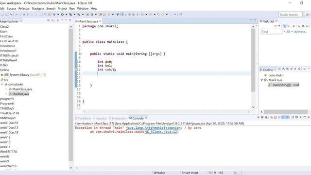 Java Exceptions Part 1: Understanding Exceptions | Exception Handling in Core Java Theory