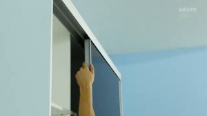 Установка доводчика в систему Nova Aristo с открытой верхней направляющей