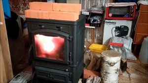 Печь камин Guca Lava  правильный зольник