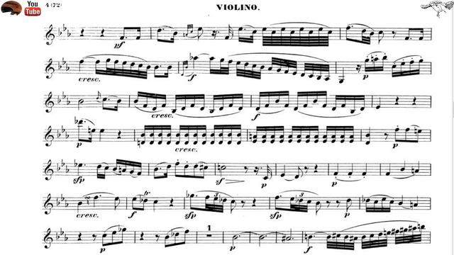 Mozart, Violín Sonata no. 40, K 454 in Bb major | Piano Accompaniment смотреть онлайн