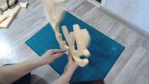 Новогодний Олень из пеноплекса своими руками!! DIY