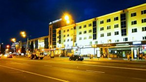 Футаж Красивый Город Ночью Гиперлапс. Красивый Город Ночью Ускоренное Видео. Футажи для Видеомонтаж