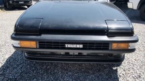 toyota trueno ae86 Black limited