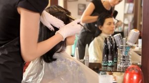 Черная хна - мастер-класс по окрашиванию волос