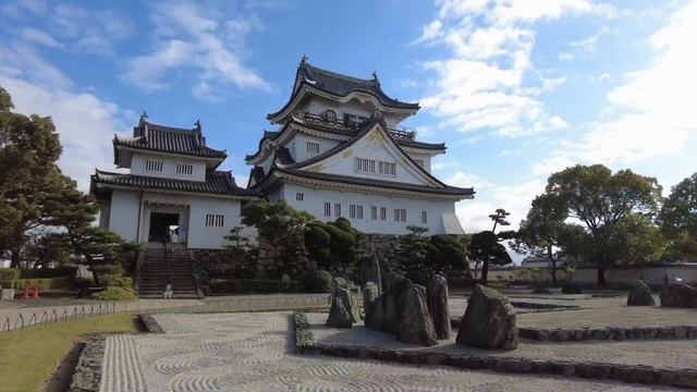 続日本100名城　岸和田城　大阪府　Kishiwada Castle смотреть онлайн
