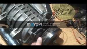 Компрессор на Ниву + SC-14  с фронтальным интеркулером.