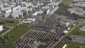 3D Презентация реконструкции района Бибирево-Бискудниково для корпорации Mirax-Group