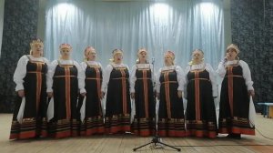 фольклорный ансамль "Рябинушка" песня "Ой там на горе.."